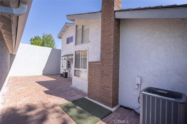 1903 W W Wind, Santa Ana, CA 92704 - view of patio / terrace featuring central AC unit