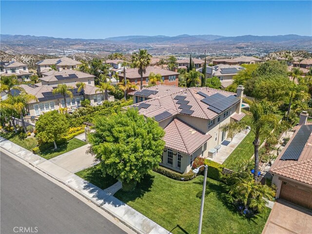 26865 Grey Pl, Stevenson Ranch, CA 91381 - aerial view of residential area with a mountainous background