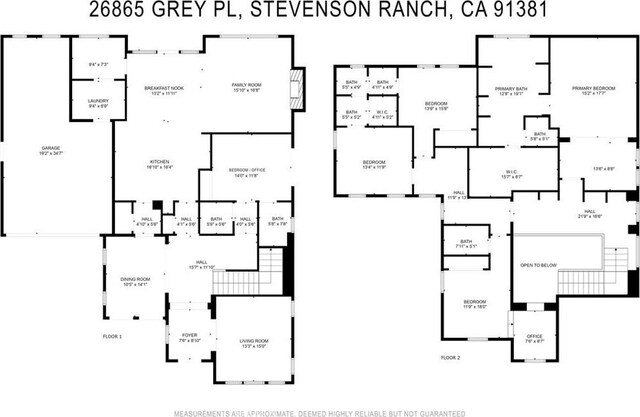 26865 Grey Pl, Stevenson Ranch, CA 91381 - property floor plan