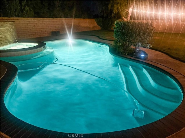 26865 Grey Pl, Stevenson Ranch, CA 91381 - view of pool with a pool with connected hot tub