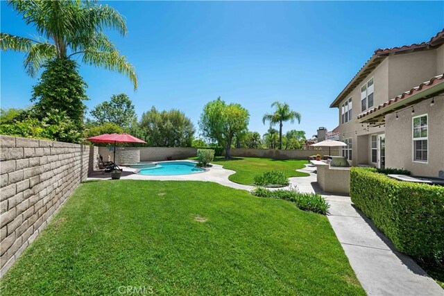 26865 Grey Pl, Stevenson Ranch, CA 91381 - view of yard featuring a patio