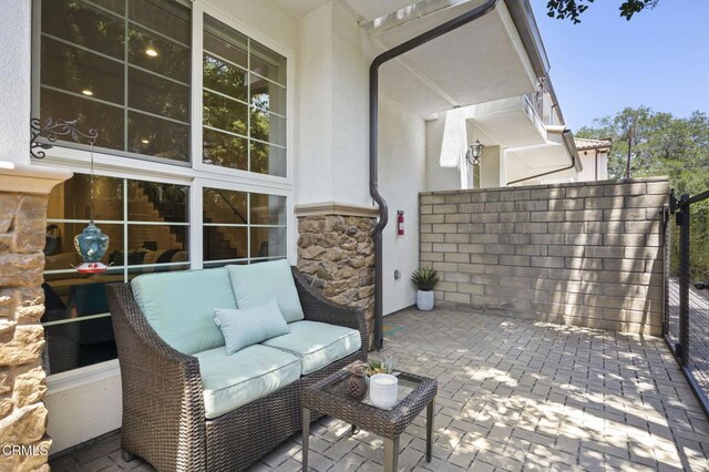 3236 Royal Oaks Dr Unit 5, Thousand Oaks, CA 91362 - view of patio / terrace featuring outdoor lounge area