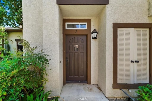 7 Montara Dr, Aliso Viejo, CA 92656 - view of exterior entry with stucco siding