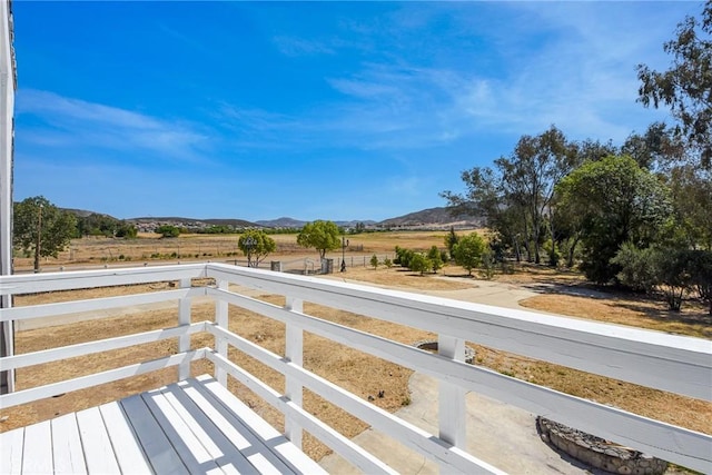 36055 Maddalena Rd, Winchester, CA 92596 - deck featuring a mountain view and a rural view