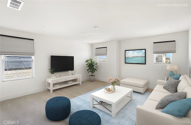 522 Sansoni St, Los Banos, CA 93635 - living room featuring baseboards