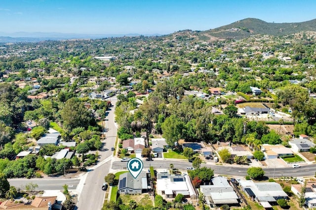 1807 Calle Sinaloa, Vista, CA 92084 - aerial view of residential area with mountains