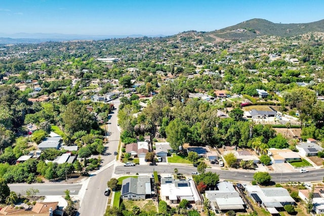 1807 Calle Sinaloa, Vista, CA 92084 - aerial view of residential area with a mountain backdrop