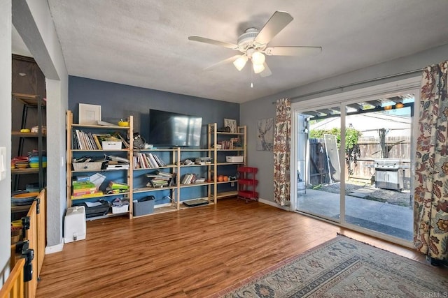1807 Calle Sinaloa, Vista, CA 92084 - storage area featuring a ceiling fan
