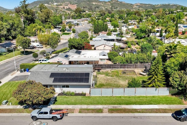 1807 Calle Sinaloa, Vista, CA 92084 - aerial view of residential area featuring a mountain backdrop