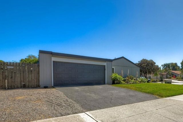 1807 Calle Sinaloa, Vista, CA 92084 - view of front of house with asphalt driveway and an attached garage