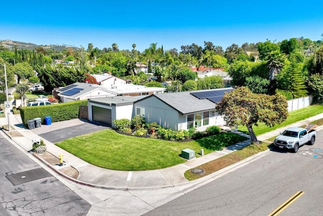 1807 Calle Sinaloa, Vista, CA 92084 - aerial view of residential area with a tree filled landscape