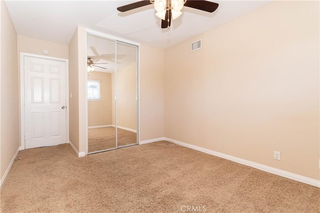 2065 Medina Ave, Simi Valley, CA 93063 - unfurnished bedroom with carpet floors, a closet, and baseboards