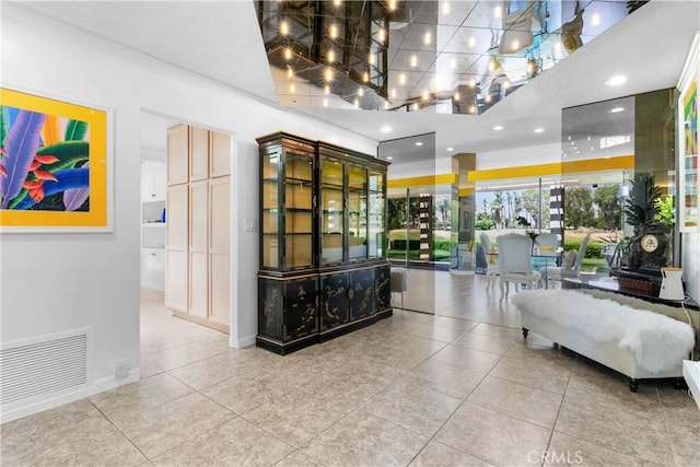 171 Yale Dr, Rancho Mirage, CA 92270 - community lobby with ornamental molding and recessed lighting
