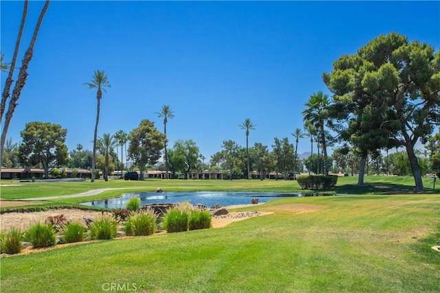 171 Yale Dr, Rancho Mirage, CA 92270 - view of home's community with a water view and a yard