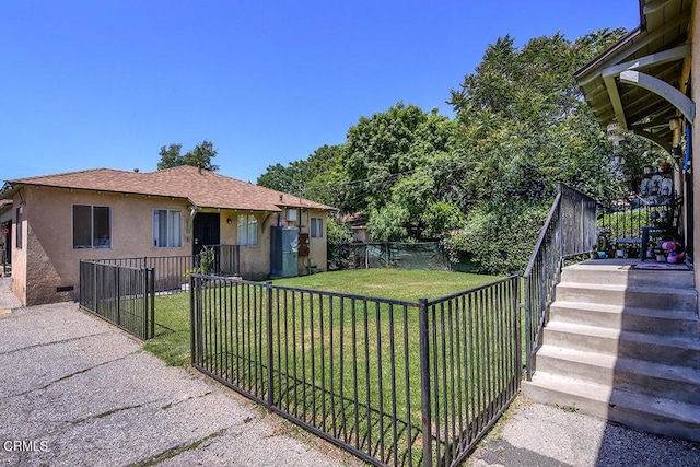 12528 Bradley Ave, Los Angeles, CA 91342 - view of yard featuring a gate