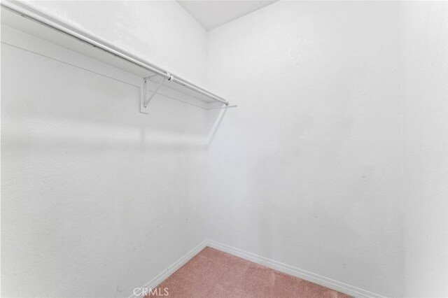 7841 Fernwood Ave, California City, CA 93505 - walk in closet featuring light colored carpet