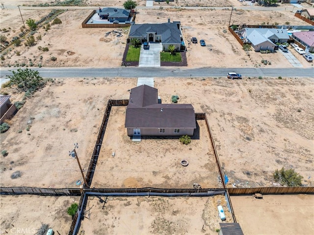 7841 Fernwood Ave, California City, CA 93505 - drone / aerial view of a desert landscape
