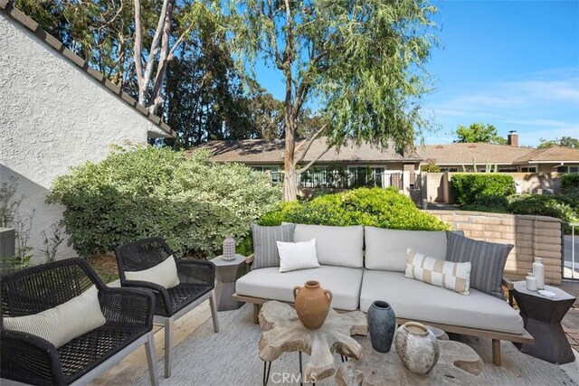 4 Dogwood N, Irvine, CA 92612 - view of patio with an outdoor living space