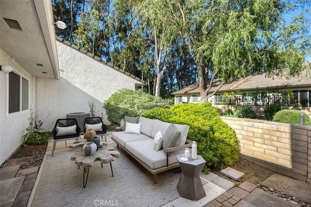 4 Dogwood N, Irvine, CA 92612 - view of patio / terrace featuring an outdoor hangout area