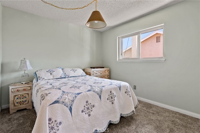 2619 S Castle Harbour Ave, Ontario, CA 91761 - bedroom featuring carpet flooring, baseboards, and a textured ceiling