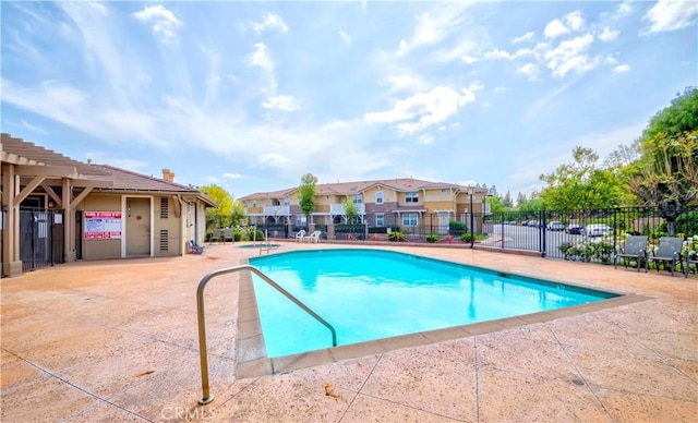 735 Francesca Dr, Walnut, CA 91789 - community pool featuring a residential view and a patio