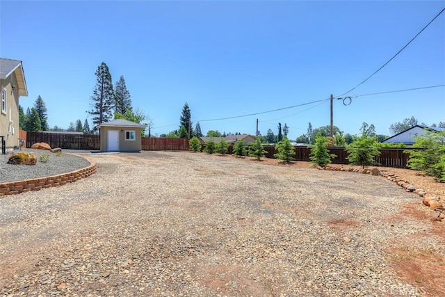 6210 Himmel St, Paradise, CA 95969 - fenced backyard with an outbuilding