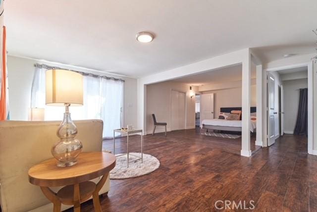 68600 E St, Cathedral City, CA 92234 - living room with wood finished floors and baseboards
