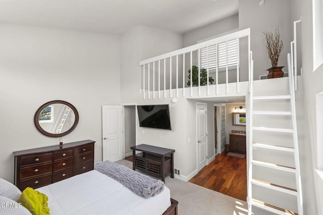 483 Broderick Way, Port Hueneme, CA 93041 - bedroom with a high ceiling, carpet, and baseboards