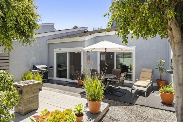 483 Broderick Way, Port Hueneme, CA 93041 - rear view of house featuring a patio and stucco siding