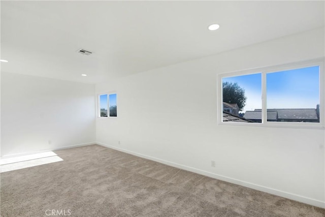 968 N Darfield Ave, Covina, CA 91724 - unfurnished room with carpet floors, baseboards, and recessed lighting