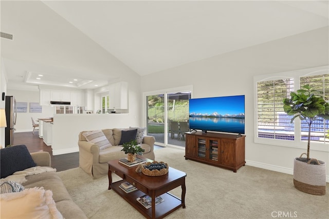 4 Westgate, Laguna Niguel, CA 92677 - living area featuring baseboards and recessed lighting