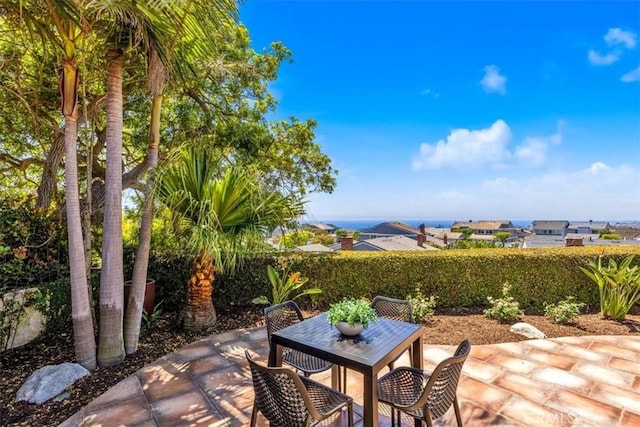 24155 Vis D Onde, Dana Point, CA 92629 - fenced backyard featuring a patio and outdoor dining space