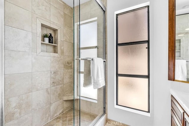 24155 Vis D Onde, Dana Point, CA 92629 - full bathroom featuring a shower stall and vanity