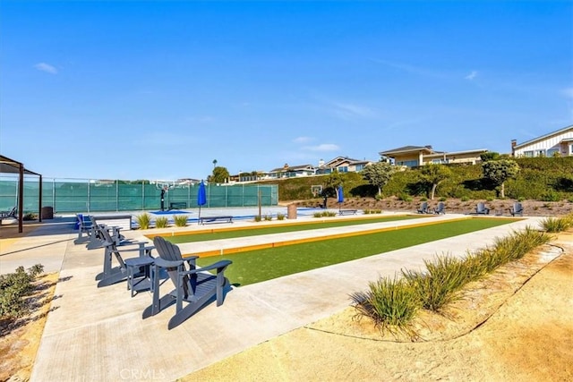 24155 Vis D Onde, Dana Point, CA 92629 - view of community featuring a bocce ball area and a tennis court