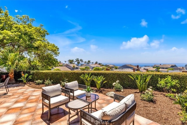 24155 Vis D Onde, Dana Point, CA 92629 - view of patio / terrace with an outdoor living space