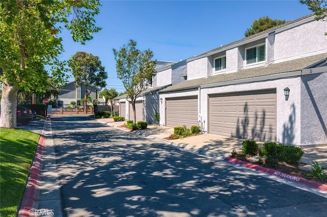 4906 W 5th St Unit C, Santa Ana, CA 92703 - view of asphalt street with curbs and traffic signs