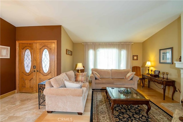 21357 Bermuda St, Chatsworth, CA 91311 - living area with baseboards