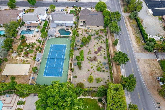 21357 Bermuda St, Chatsworth, CA 91311 - aerial view of property and surrounding area with nearby suburban area