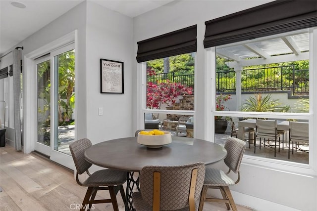 12 Argos, Laguna Niguel, CA 92677 - dining space featuring light wood-type flooring