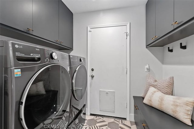 12 Argos, Laguna Niguel, CA 92677 - washroom featuring cabinet space and washer and clothes dryer