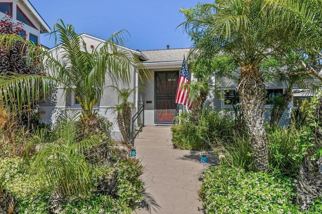 4719 Constance Dr, San Diego, CA 92115 - entrance to property with stucco siding