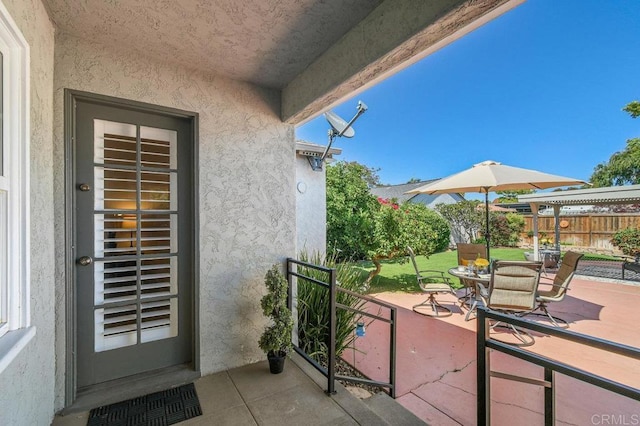 4719 Constance Dr, San Diego, CA 92115 - view of patio / terrace with outdoor dining area