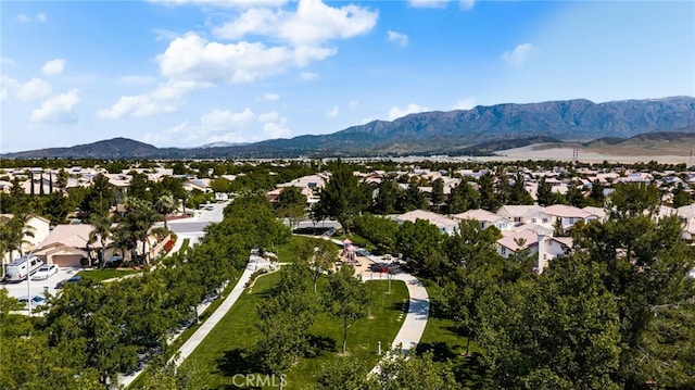 1634 Rigel St, Beaumont, CA 92223 - aerial view of residential area featuring mountains