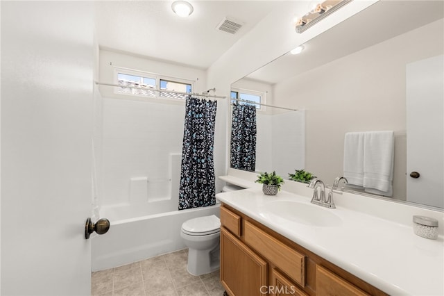 1634 Rigel St, Beaumont, CA 92223 - full bath featuring toilet, vanity, and shower / bath combo