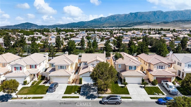 1634 Rigel St, Beaumont, CA 92223 - aerial view of residential area with a mountain backdrop