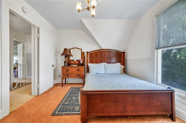 8213 Ocean View Ave, Whittier, CA 90602 - bedroom featuring a chandelier and carpet