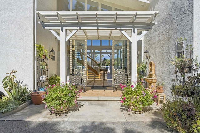 3016 Alta Vista Dr, Fallbrook, CA 92028 - property entrance featuring stucco siding