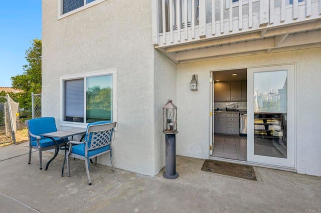 3016 Alta Vista Dr, Fallbrook, CA 92028 - view of patio featuring a balcony