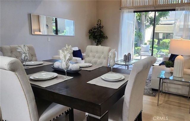 77 Lakepines, Irvine, CA 92620 - dining room with wood finished floors