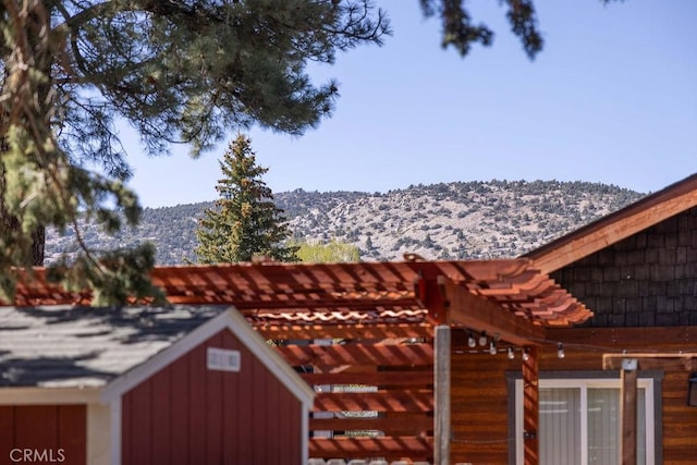 817 E Mountain View Blvd, Big Bear City, CA 92314 - exterior space featuring a mountain view